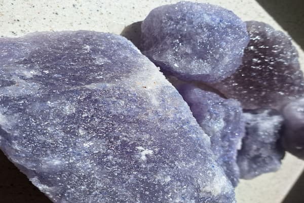 تصویر 4 از خرید سنگ نمک آبی سمنان + قیمت فروش استثنایی